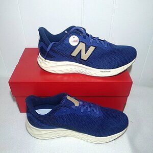New Balance Fresh Foam Arishi V4 Blue/Beige Men's Running Shoes Size 9 X-WIDE